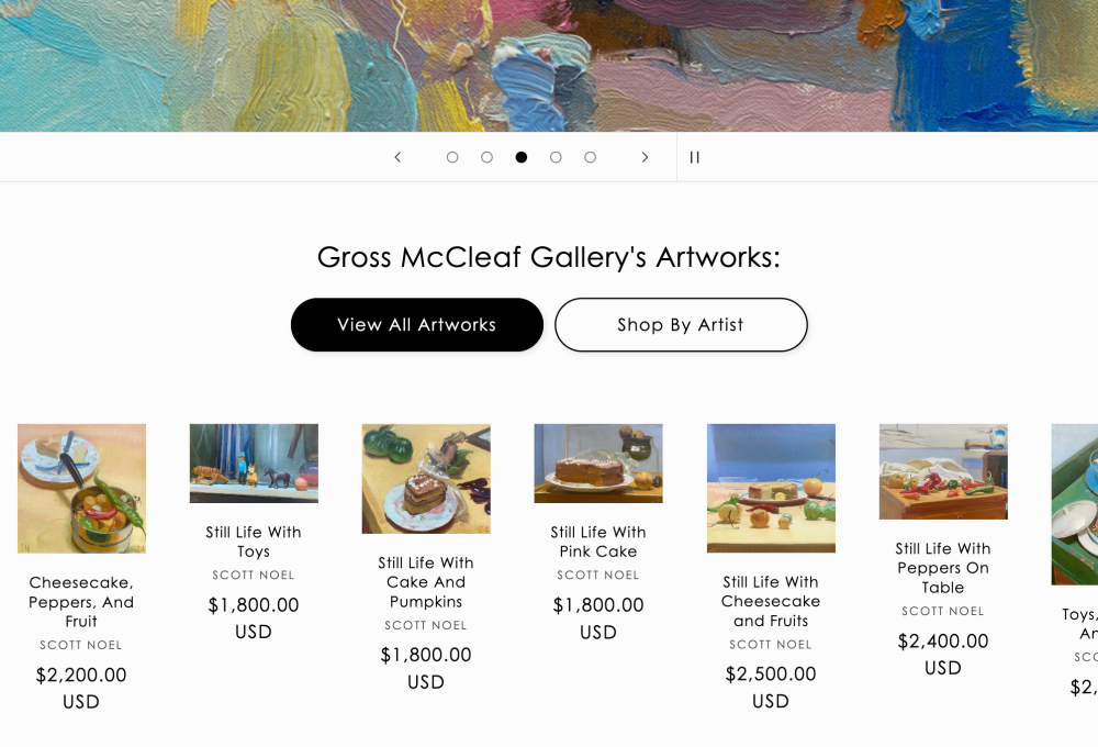 Gross McCleaf Gallery - Shop Artworks Online