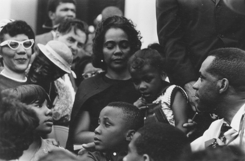 LeRoy Henderson,&amp;nbsp;Coretta Scott King and her Children, Yolanda, Nartin III, Bernice, on the steps of the Lincoln Memorial, Solidarity Day, Poor People&amp;#39;s Campaign, Washington, D.C.,&amp;nbsp;1968