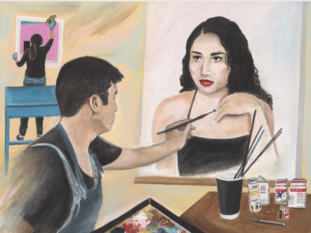 Jay Lynn Gomez’s Tableaux About Transitioning Show Life Under Construction