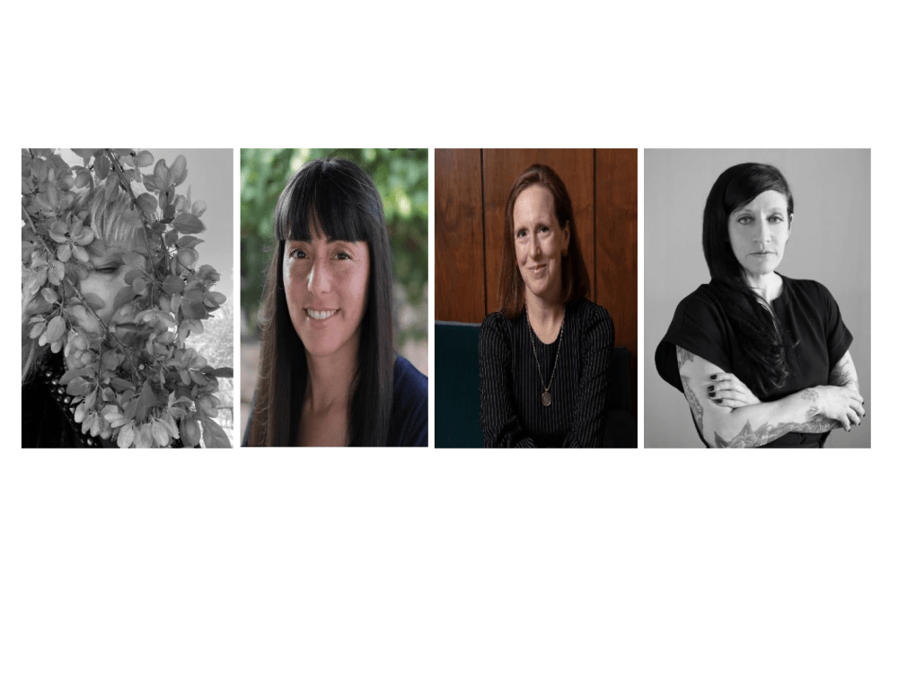 Four portraits of AIPAD Talks speakers.
