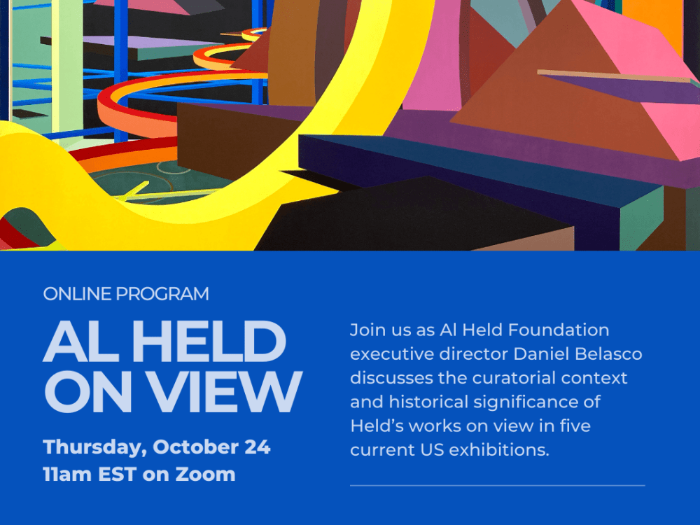 Online Program: Al Held on View