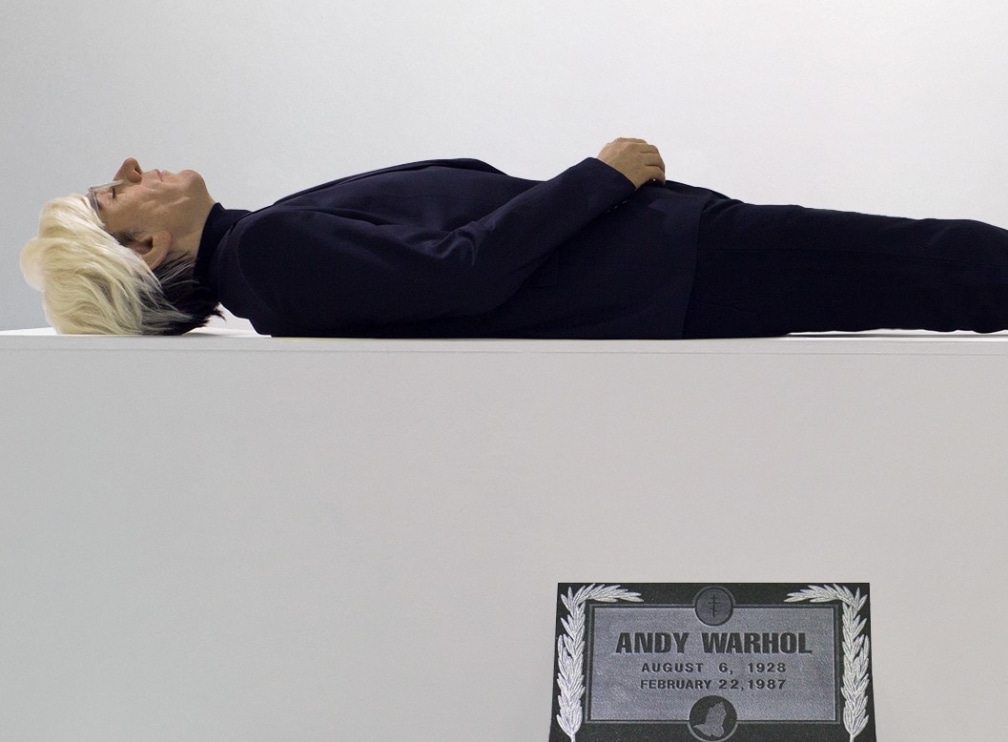 Check Out This Creepy Sculpture of Andy Warhol’s Corpse in Chelsea