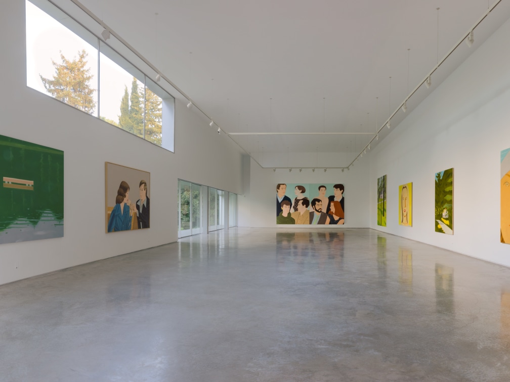 Alex Katz. Katherine and Elizabeth, 2012. Paul Takeuchi