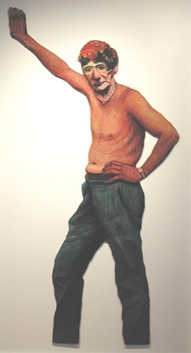 Cut Out of Greg with Mask 2000
