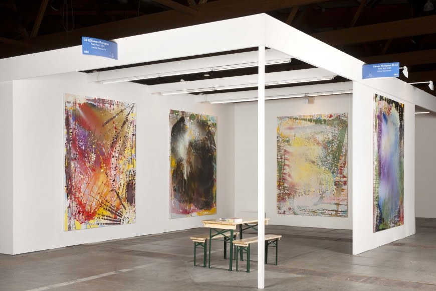 Booth installation view