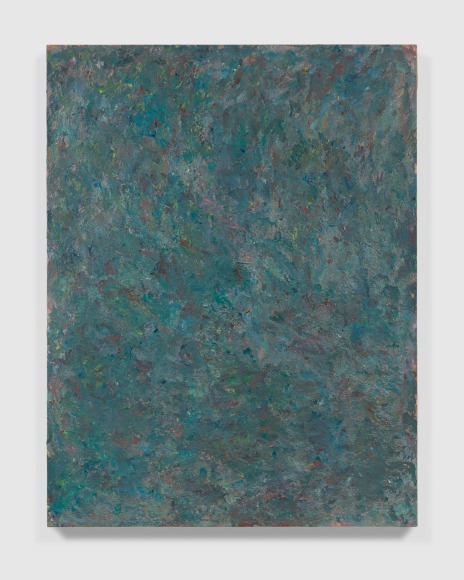 heavily textured abstract painting