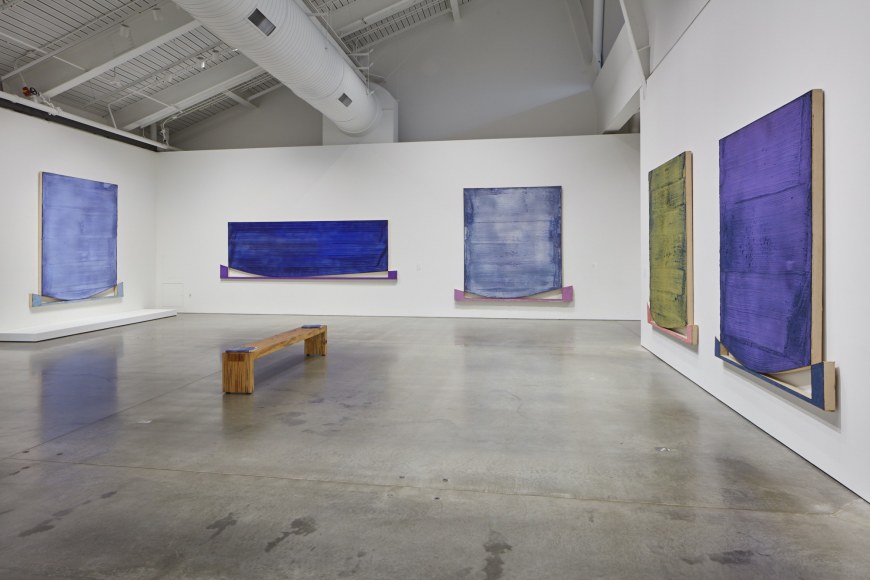 Harvey Quaytman: Against the Static, 2018-2019, BAMPFA, Berkeley, CA, Photo by Johnna Arnold