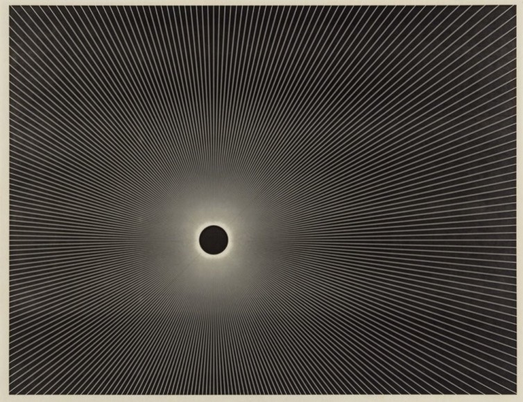 Untitled, 2014 Laser toner on paper, unique