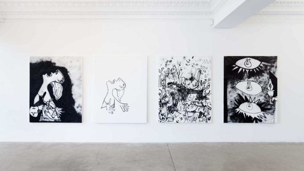 Gallery installation view,  