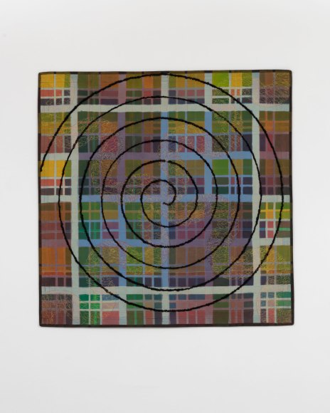 tartan abstract canvas