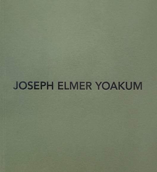 Joseph Elmer Yoakum Book Published by Venus Over Manhattan 2019