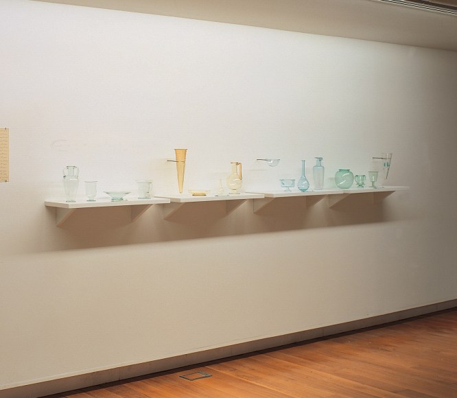 Installation view, Josiah McElheny,&nbsp;Centro Galego de Arte Contempor&aacute;nea, Santiago de Compostela, Spain, 2002