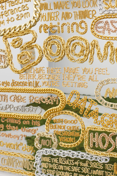 Who Is My Lover (detail), 2017