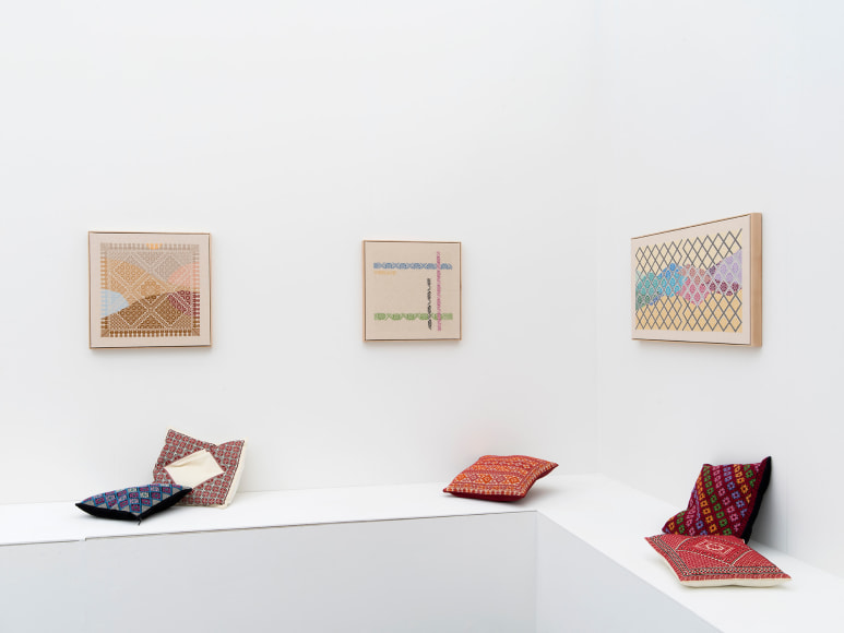 Jordan Nassar, Installation View, Frame at Frieze New York 2018, Presented by Anat Ebgi Gallery, Los Angeles 