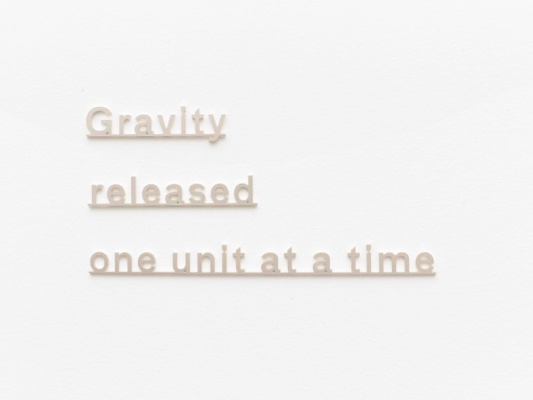 KATIE PATERSON Gravity Released One Unit at a Time