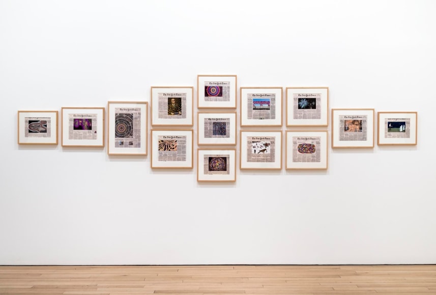 , FRED TOMASELLI&nbsp;Current Events,&nbsp;2014 Installation view