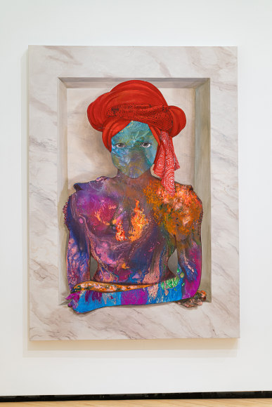 FIRELEI B&Aacute;EZ For Marie-Louise Coidavid, exiled, keeper of order, Anacaona, 2017