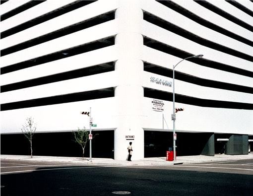 Entrance, Houston, Texas, 1983, C-print,  48 7/8 x 59 inches
