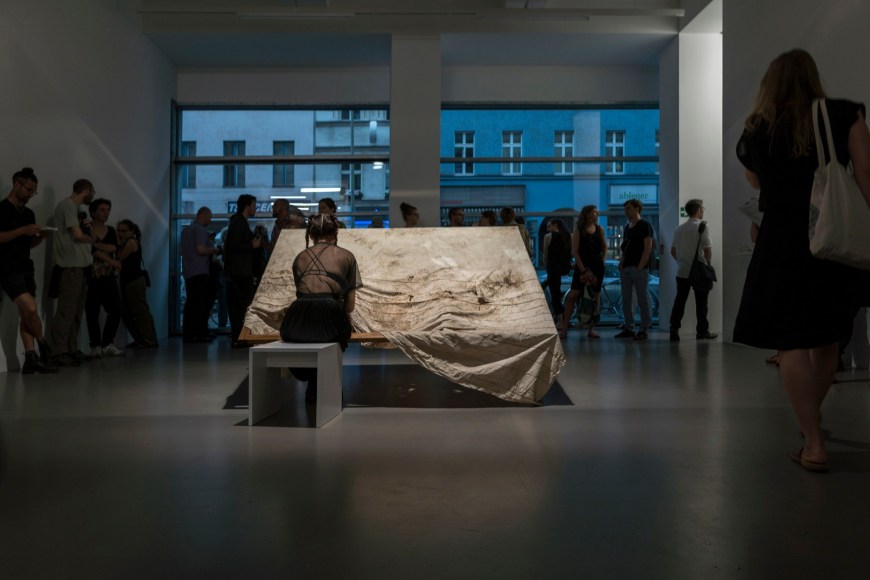 TERESA MARGOLLES, Sutura, Fabric from Guadalajara