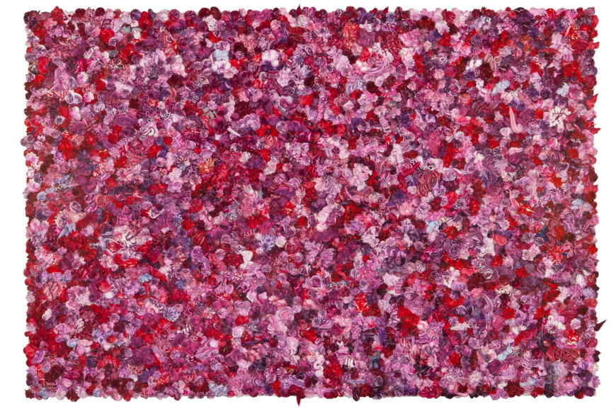 , XU ZHEN&nbsp;Under Heaven -- 3228IN0144,&nbsp;2014&nbsp;Oil on canvas, aluminum&nbsp;37 3/8 x 55 1/16 x 4 5/16 in. (95 x 140 x 11 cm)