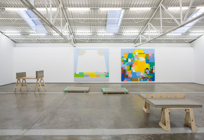 Installation view, Letras y Volúmenes, Proyectos Monclova, Mexico City, 2014