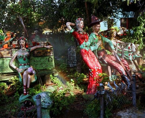 Lovely Louise, San Fernando, California, 1986, C-print,  49 x 55 1/2 inches