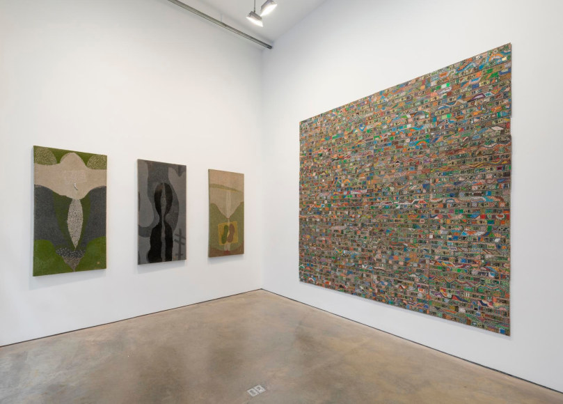 , Elias Sime: Installation view 2015. &nbsp;Photo: Adam Reich