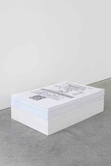 TERESA MARGOLLES Receipt,&nbsp;2020