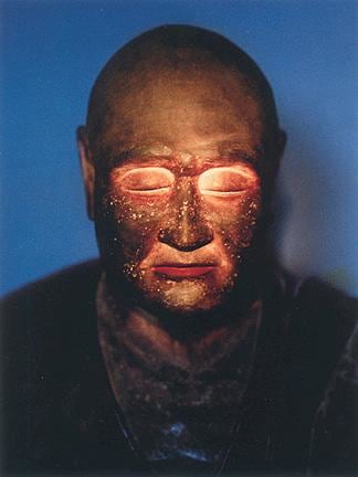 WIM WENDERS Ganjin Statue at the Toshodaiji Temple, Nara, Japan