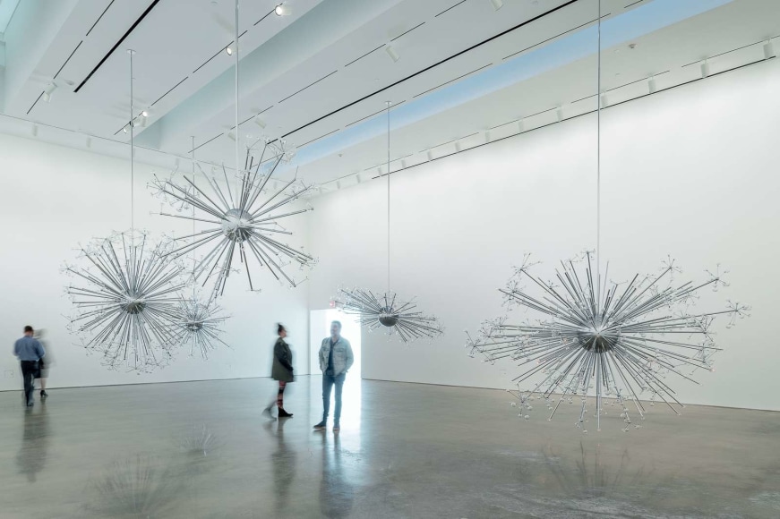 Installation view, Josiah McElheny,&nbsp;Island&nbsp;Universe, Moody Center for the Arts, Rice University, Houston, TX,&nbsp;February 2 &ndash; June 2, 2018