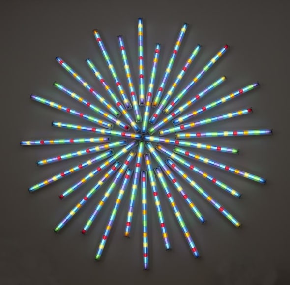 SPENCER FINCH Shield of Achilles (Dawn, Troy, 10/27/02)