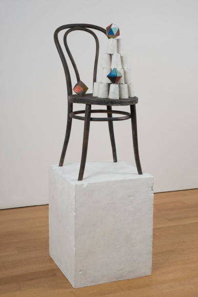 , FOLKERT DE JONG&nbsp;Act of Despair,&nbsp;2013&nbsp;Patinated bronze&nbsp;59 x 19 1/4 x 19 1/4 in. (150 x 50 x 50 cm)