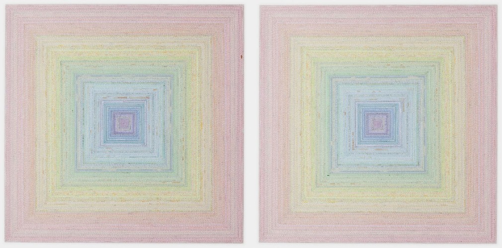 , SIMON EVANS&nbsp;The Eye,&nbsp;2012&nbsp;Collage on paper&nbsp;31 1/2 x 31 1/2 in. (80 x 80 cm)