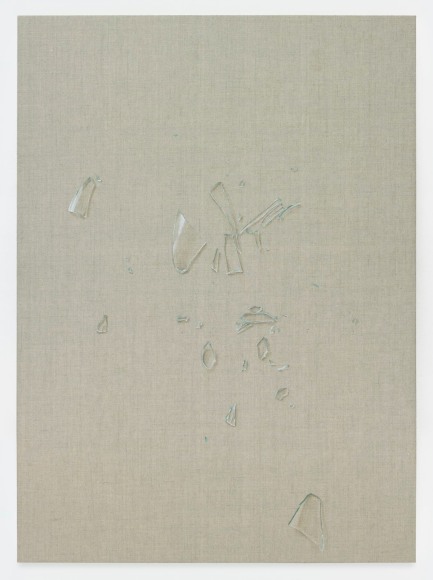 , HELENE APPEL,&nbsp;Shards, 2016, Oil and watercolor on linen, 27 1/8 x 19 1/4 in. &nbsp;
