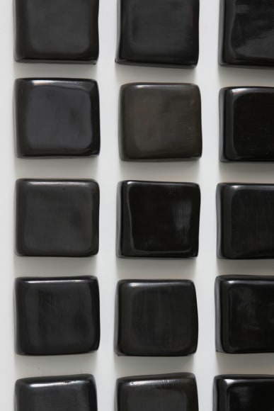 TERESA MARGOLLES El manto negro / The black shroud,&nbsp;2020 (detail)