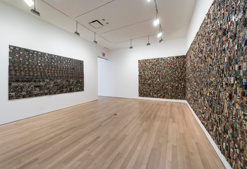 , Elias Sime: Installation view 2015. &nbsp;Photo: Adam Reich