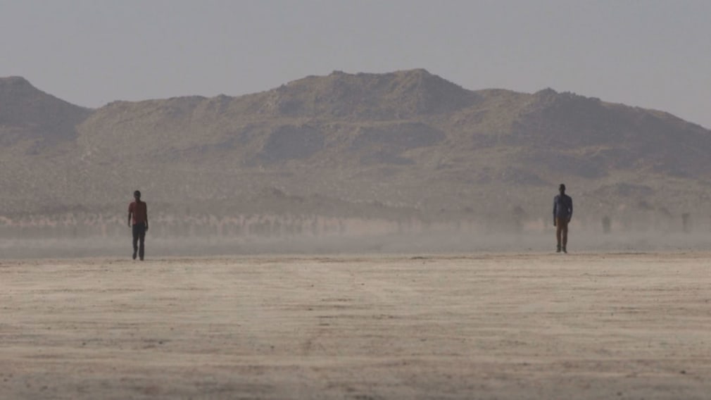BILL VIOLA Walking on the Edge (I), 2012