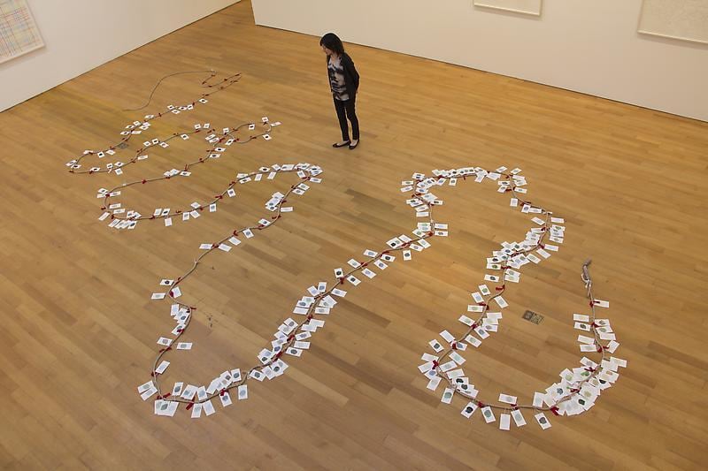 SPENCER FINCH Walden Pond (surface/depth)