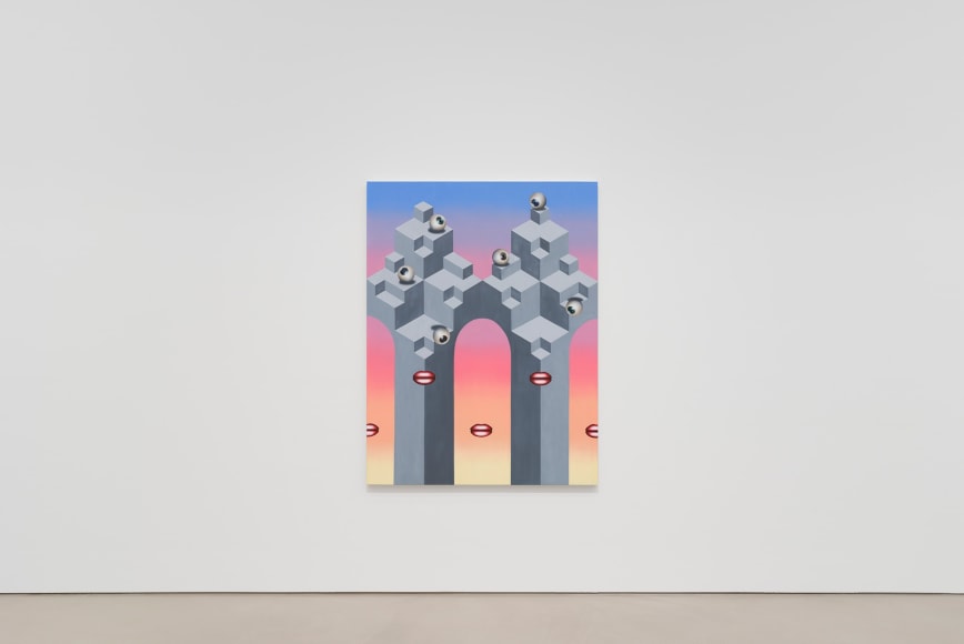 Installation view, Emily Mae Smith,&nbsp;Heretic Lace,&nbsp;Petzel, 2022