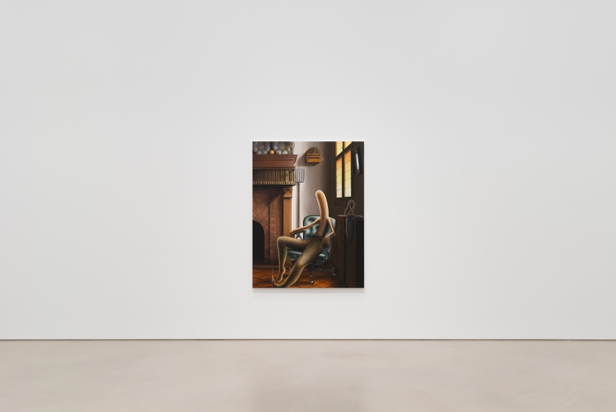 Installation view, Emily Mae Smith,&nbsp;Heretic Lace,&nbsp;Petzel, 2022