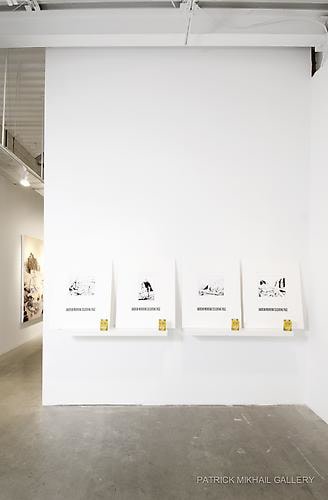 ANDREW MORROW | THIS IS GOING TO HAPPEN AND THERE'S NOTHING WE CAN DO TO STOP IT | INSTALLATION VIEW | PATRICK MIKHAIL GALLERY | OTTAWA | 2011