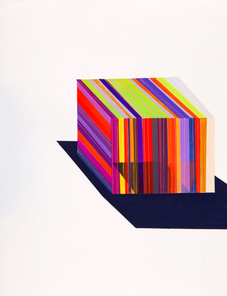 ANTONIETTA GRASSI | UNTITLED | ACRYLIC AND INK ON PAPER | 20 X 26 INCHES | 2020, &nbsp;