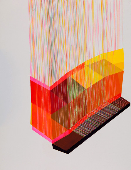 ANTONIETTA GRASSI | SIGN UP | ACRYLIC, INK ON PAPER | 20 X 26 INCHES | 2020