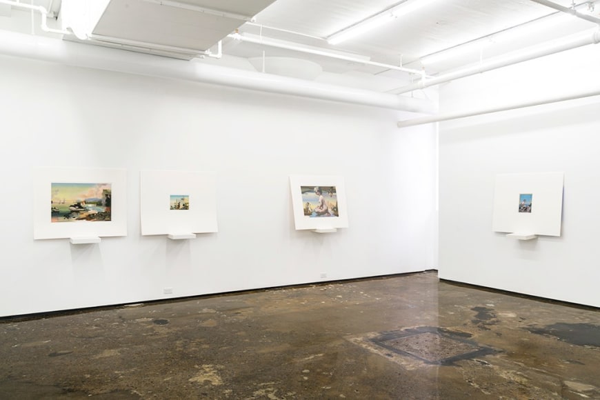 ANDREW MORROW | TEN PAINTINGS SMALL | VUE D'EXPOSITION | GALERIE PATRICK MIKHAIL | MONTRÉAL | 2017