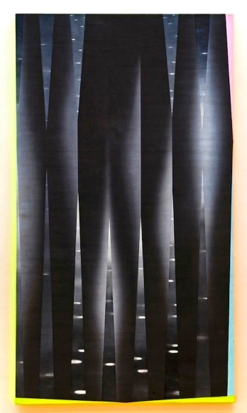 JANET JONES | DADA DELIRIO #4 | HUILE ET ACRYLIQUE SUR TOILE | 54 X 96 POUCES | 2009 