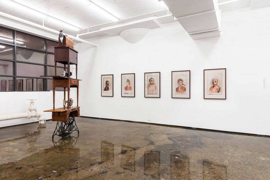SARA ANGELUCCI | TAKING FLIGHT | INSTALLATION VIEW | PATRICK MIKHAIL GALLERY MONTRÉAL | 2015