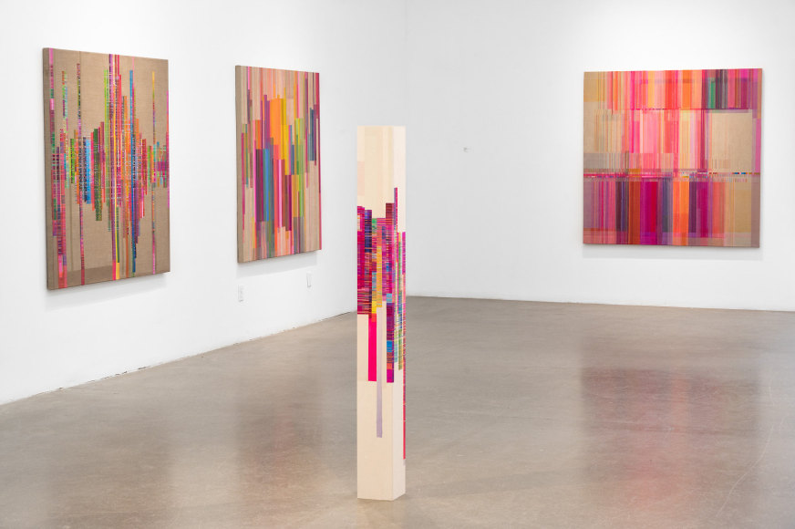 ANTONIETTA GRASSI | ZIP STACK FLOW | INSTALLATION VIEW | PATRICK MIKHAIL,  