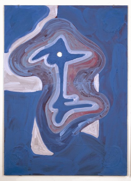 JAY ISAAC | UNTITLED | ACRYLIC, SAND, CHALK, LASER COPY AND GEL MEDIUM ON DRYWALL | 36 X 48 INCHES | 2015
