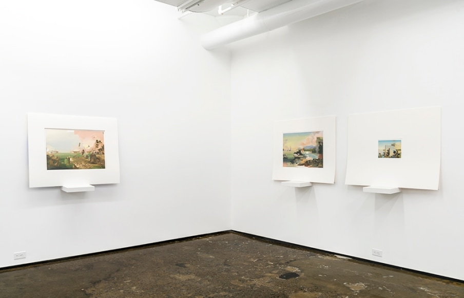 ANDREW MORROW | TEN PAINTINGS SMALL | VUE D'EXPOSITION | GALERIE PATRICK MIKHAIL | MONTRÉAL | 2017
