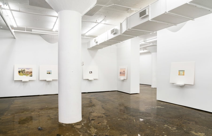 ANDREW MORROW | TEN PAINTINGS SMALL | VUE D'EXPOSITION | GALERIE PATRICK MIKHAIL | MONTRÉAL | 2017